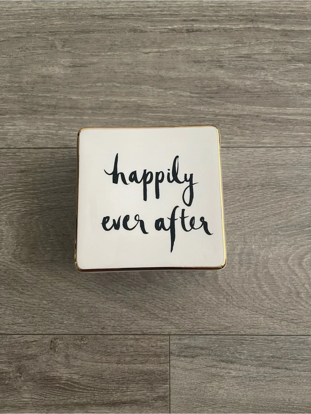 Kate Spade Happily Ever After Bridal Party Keepsake Box